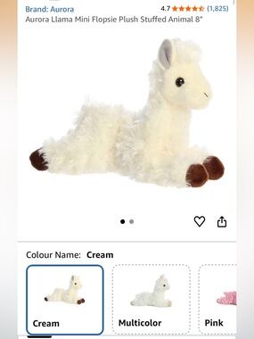 3 for $40 | Aurora World Mini Flopsie Llama (8") - High Demand Plush